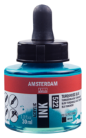 Turkooisblauw Acryl Inkt Amsterdam 30 ML Kleur 522