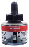 Neutraalgrijs Acryl Inkt Amsterdam 30 ML Kleur 710