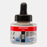 Parelblauw Acryl Inkt Amsterdam 30 ML Kleur 820
