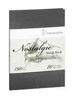 21 x 29,7 cm Tekenboek Nostalgie Portrait Tekenpapier Hahnem&uuml;hle () 40 pagina's 190 grams