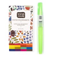 16 kleuren Original Sketcher Set Viviva Coloursheets Aquarelverf