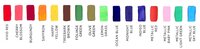 16 Spring kleuren Set Viviva Coloursheets Aquarelverf