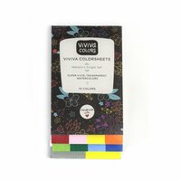 10 Metallic kleuren Set Viviva Coloursheets Aquarelverf