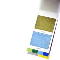 10 Metallic kleuren Set Viviva Coloursheets Aquarelverf