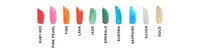 10 Metallic kleuren Set Viviva Coloursheets Aquarelverf