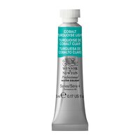 Cobalt Turquoise Light (S4) Professioneel Aquarelverf van Winsor &amp; Newton 5 ml Kleur 191