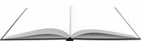 A5 dummyboek Kangaro blanco papier, zwarte hard cover 80 blad 140grs