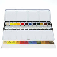 Daniel Smith 12 halve napjes in metalen box + 12 lege halve napjes gratis