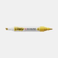 Gele Oker Ecoline Duotip van Talens Kleur 227