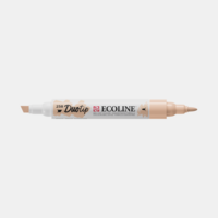 Abrikoos Ecoline Duotip van Talens Kleur 258