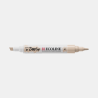 Roze Beige Ecoline Duotip van Talens Kleur 374