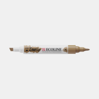 Sepia Ecoline Duotip van Talens Kleur 416