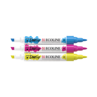 3 Primaire kleuren set Ecoline Duotip van Talens Set 900