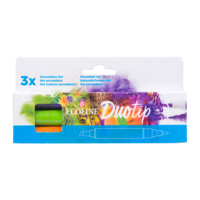 3 Secundaire kleuren set Ecoline Duotip van Talens Set 901
