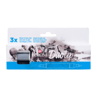 3 Zwart &amp; Grijs set Ecoline Duotip van Talens Set 902