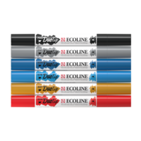 6 Urban Landscape kleuren set Ecoline Duotip van Talens Set 913