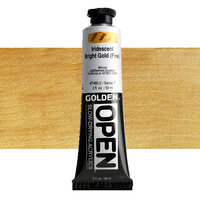 Iridescent Goud licht (fijn) Golden Open Acrylverf Tube 59 ML Serie 7 Kleur 7480