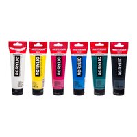 6 x 120 ML Classroom set Amsterdam Standard Series Acrylverf
