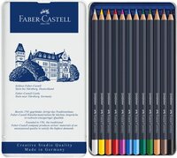 Etui met 12 kleurpotloden van Goldfaber Creative Studio Faber Castell