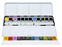 Daniel Smith 12 halve napjes Colors of inspiration in metalen box + 12 lege halve napjes gratis