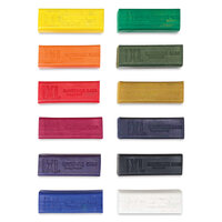 Derwent Inktense XL Blocks set in metalen etui met 12 kleuren
