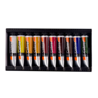 10 x 40 ML 'The Peasants' portrait set Cobra Artist watermengbare olieverf