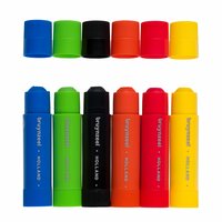 6 x Bruynzeel Plakkaatverf sticks set Basic