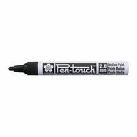 Zwart Sakura Pen-Touch Medium (2 mm)