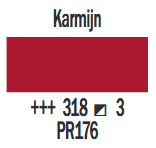 Karmijn Cobra Artist watermengbare olieverf 40 ML (S 3) Kleur 318
