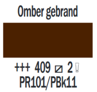 Omber Gebrand Cobra Artist watermengbare olieverf 40 ML (S 2) Kleur 409
