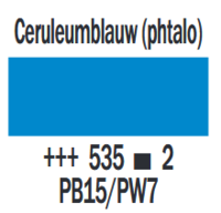 Ceruleumblauw (Phtalo) Cobra Artist watermengbare olieverf 40 ML (S 2) Kleur 535