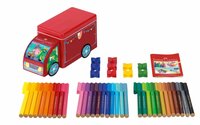 33 viltstiften in "Vrachtwagen" set Faber-Castell