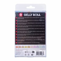 10 x Gelly Roll pennen Gold &amp; Silver Shadow set van Sakura