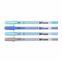 4 x Gelly Roll pennen (0,5 mm) Moonlight (10) set Aurora van Sakura