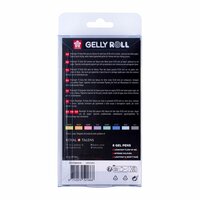 8 x Gelly Roll pennen (0,5 mm) Moonlight (10) set Pastel van Sakura