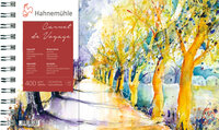 19 x 20 cm Hahnemuhle Carnet Aquarelle  400 gram &middot;cold pressed (ringband) 15 vellen