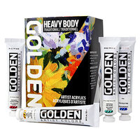 Traditional set 7 x 22 ML + extra's Golden Heavy Body Acrylverf