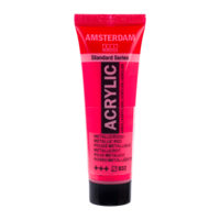 Metallic Rood Amsterdam Standard Series Specialties Acrylverf 20 ML Kleur 832