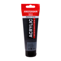 Metallic Zwart Amsterdam Standard Series Specialties Acrylverf 120 ML Kleur 850