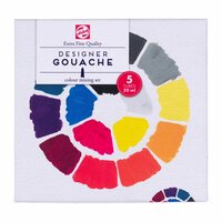 5 x 20 ML Plakkaatverf Primaire kleuren starter set Extra fijn (Gouache Extra fine) Royal Talens