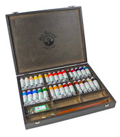 30 x 40 ML Houten kist Old Holland Olieverf (Oudt Holland Scheveningen)