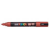 Ruby Red Conische punt Posca Acrylverf Marker PC5M Kleur 56