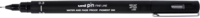 0.3 Uni Pin fineliner zwart