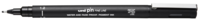 1.2 Uni Pin fineliner zwart
