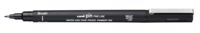 Brushpunt Uni Pin fineliner zwart