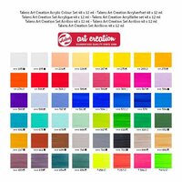 48 x 12 ml  set Acrylverf van Art Creation Set 848