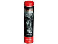 Set van 15 Graphite / Grafiet potloden Caran d'Ache Grafwood