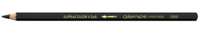 Zwart / Black Caran d'Ache Supracolor Aquarelpotlood / pencil Kleur 009