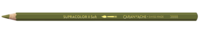 Olijf Donker / Dark Olive Caran d'Ache Supracolor Aquarelpotlood / pencil Kleur 249