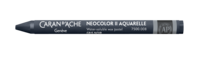 Zwart Grijs / Black Grey Caran d'Ache Neocolor II Watervermengbaar Wax Pastels Kleur 008